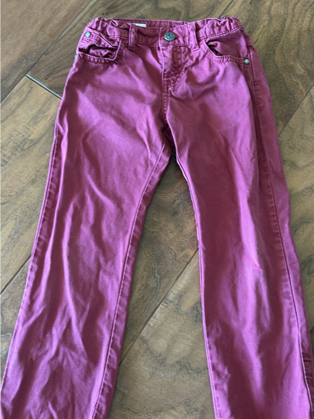 Boys Gucci Maroon Skinny Pants